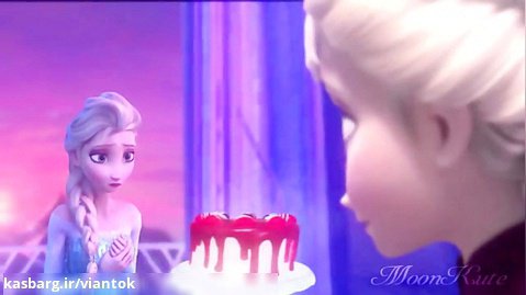 دعوا بر سر کیک!!!( If Elsa meets Elsa)