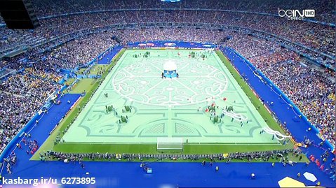 مراسم افتتاحیه بازی های یورو 2016