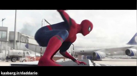 سکانس های نبرد مرد عنکبوتی در Captain America Civil War