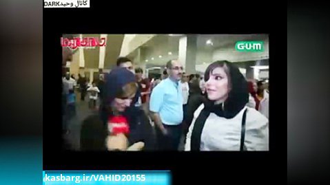 سوتی خفن و عجیب دختر ایرانی در برنامه زنده!!