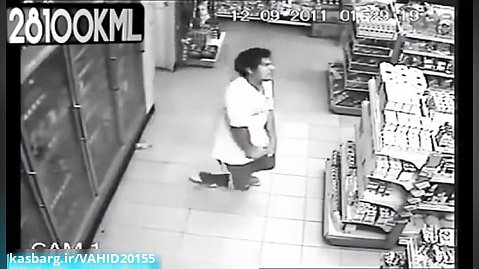 حمله جن وحشتناک و عجیب و واقعی به مرد جوان در فروشگاه