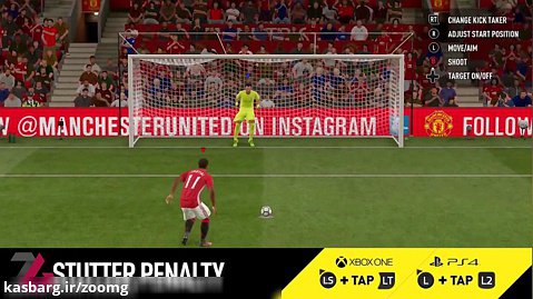 آموزش بازی FIFA 17؛ نحوه زدن پنالتی - زومجی