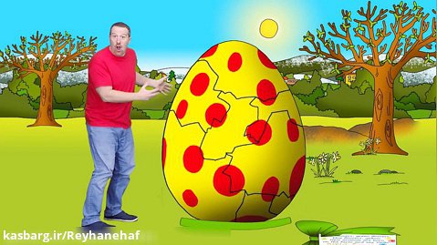 آموزش انگلیسی با استیو قسمت114 Surprise Eggs Toys