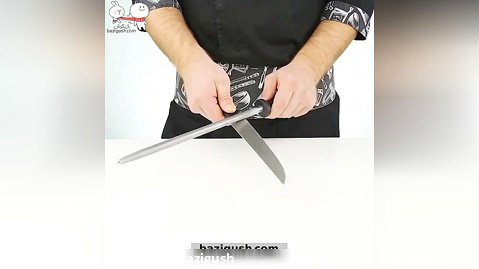 بهترین روش تیز کردن چاقو (بازیگوش)