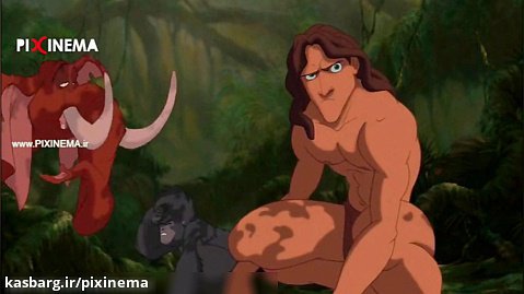 سکانس نبرد با یوزپلنگ در فیلم تارزان(Tarzan,1999)