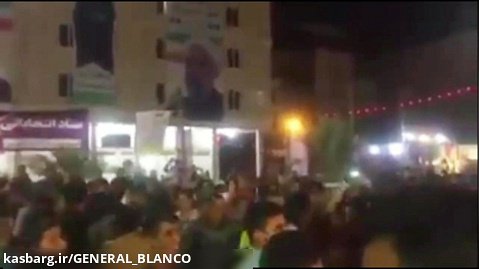 رقص عربهای خرمشهر مقابل ستاد روحانی