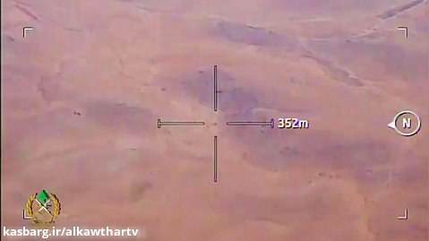 راکت باران مواضع داعش در منطقه ی مرزی راس بعلبك
