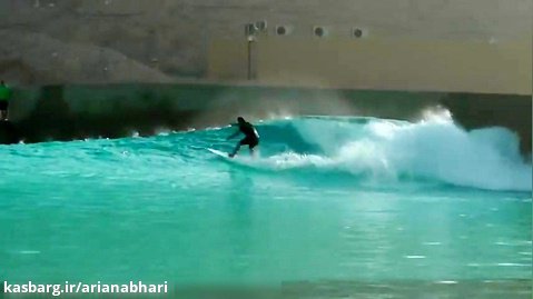 موج سواری بسیار جالب در دوبی