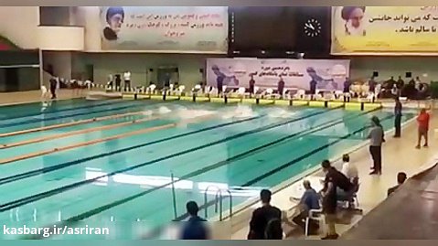 بنیامین قره حسنلو سریع ترین شناگر تاریخ ایران شد
