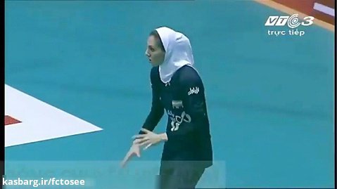 والیبال زنان آسیا 2016 - ایران و وییتنام