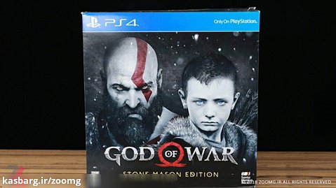 جعبه گشایی نسخه کالکتور بازی God of War - زومجی