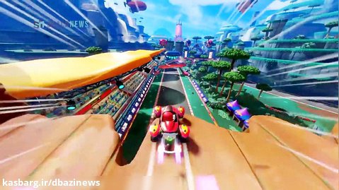 اولین تریلر گیم پلی بازی Team Sonic Racing
