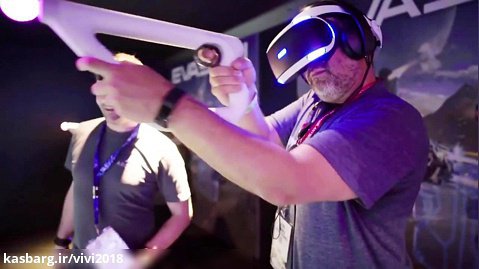 صحنه های جذاب بازی های واقعیت مجازی PlayStation VR