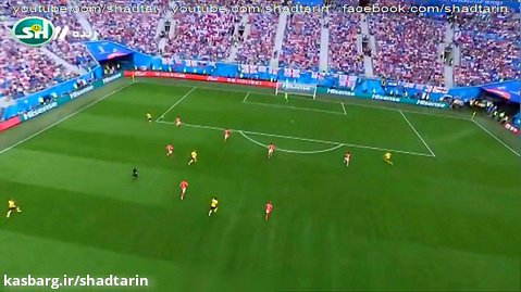 گلهای دیدنی بازی بلژیک انگلیس در جام جهانی 2018