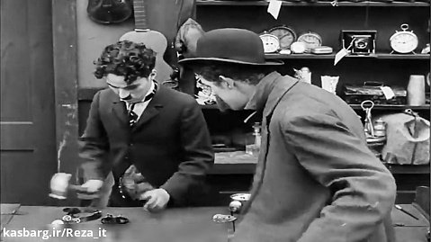 فیلم کمدی سمساری 1916 The Pawnshop :: چارلی چاپلین
