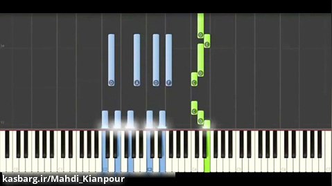 پیانو آهنگ بی تو سیاوش قمیشی (Piano Bi To-Siavash Ghomayshi) آموزش پیانو ایرانی