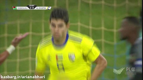 خلاصه بازی الظفرة 0-5 شباب الأهلی - دوری الخلیج العربیi