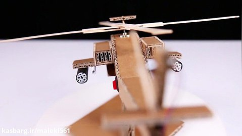 امشو ☑️ آموزش ساخت هلیکوپتر با مقوا