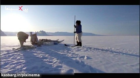 مستند سیاره انسان ها : شکار کوسه در زیر یخ توسط اسکیمو ها در گرین لند