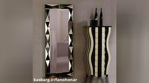 طرح های زیبا از آینه های دیواری