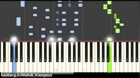 پیانو آهنگ سریال ترکی حکایت ما(Piano Bizim Hikaye-Çağatay Akman)آموزش پیانو ترکی