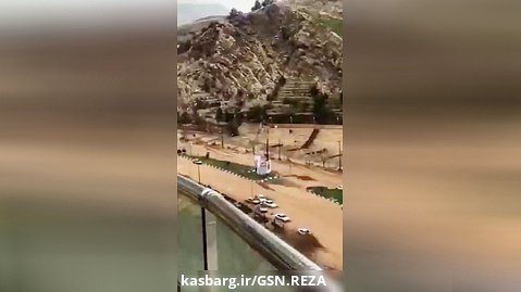 سیل شدید در شیراز
