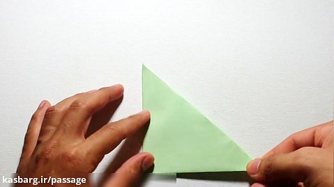 اوریگامی خفاش - آموزش ساخت خفاش کاغذی - کاردستی