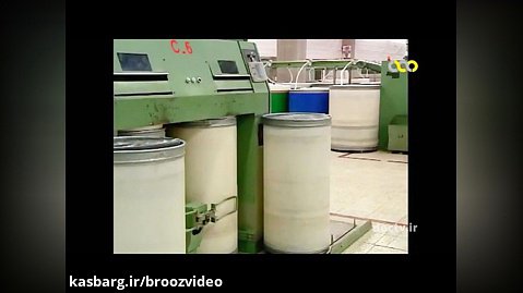 فرایند تولید پارچه در یکی از کارخانه های استان یزد