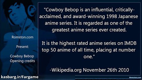 Cowboy Bebop - Opening credits HD