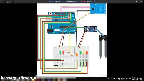 پیاده سازی پروژه شبیه ساز گل خانه هوشمند با آردوینو (Arduino)