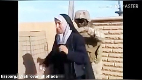 بازرسی بدنی بانوان مسلمان در استان الانبار عراق توسط کماندوهای آمریکایی