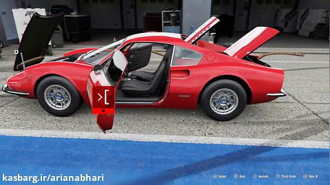 FORZA Motorsport 7 - 1969 Ferrari Dino 246 GT - Car Show Speed Crash Test .