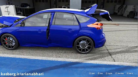 FORZA Motorsport 7 - 2017 Ford Focus RS - Car Show Speed Crash Test .