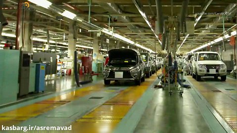 خط تولید خودروهای پاجرو و دلیکا در کارخانه میتسوبیشی- قسمت 2