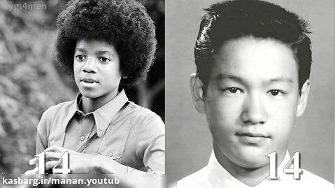 Michael Jackson vs Bruce Lee Transformation || Who is better?