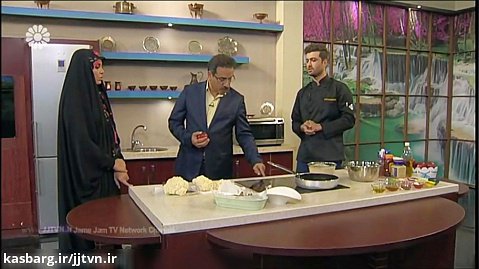 گل کلم سوخاری با سس ارده - محمد مرادنیا (کارشناس آشپزی)