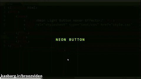 Neon Light Button Animation Effects on Hover | CSS Snake Border