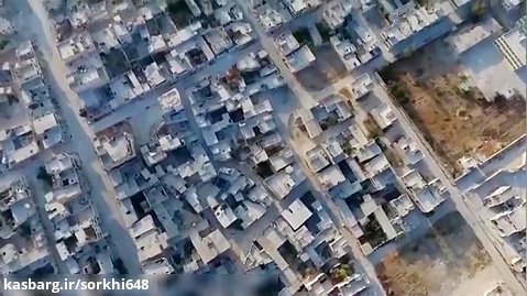 خان شیخون آزاد شد ( تصاویر هوایی ) جنوب ادلب سوریه