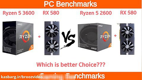 Ryzen 5 2600 vs Ryzen 5 3600 with AMD RX 580 8GB