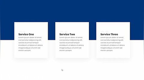 Our Services Section Design using Html  CSS with Cool Hover Effects