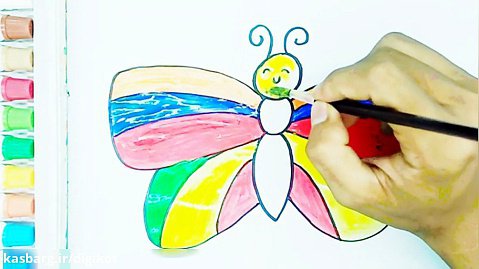 نقاشی پروانه