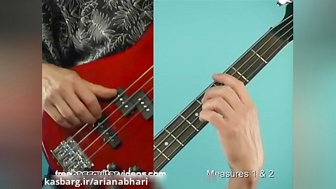 Bass Guitar Lesson: Easy Blues Line