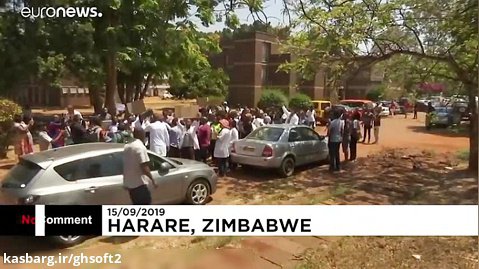 راهپیمایی پزشکان معترض در زیمبابوه