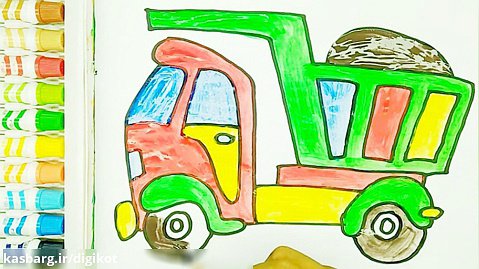 نقاشی کامیون