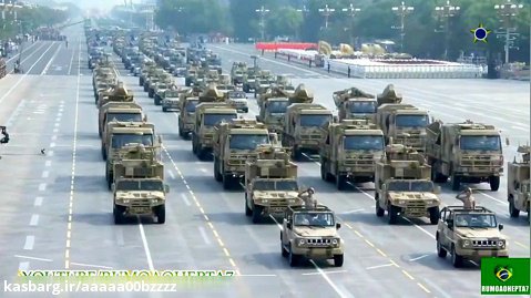 قدرت نمایی در رژه عظیم ارتش چین در سالگرد تأسیس جمهوری خلق2019