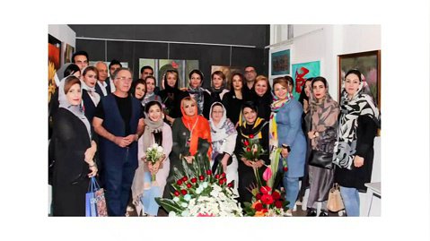 افتتاحیه نمایشگاه آثار هنرهای تجسمی