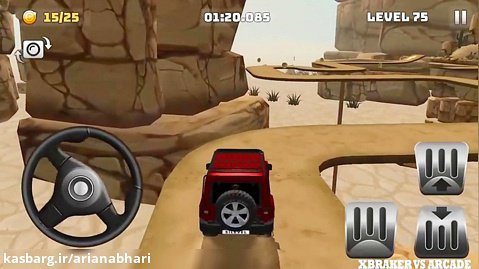 Mountain Climb 4x4: Jeep Wrangler All Colors Unlocked Levels 75 to 7