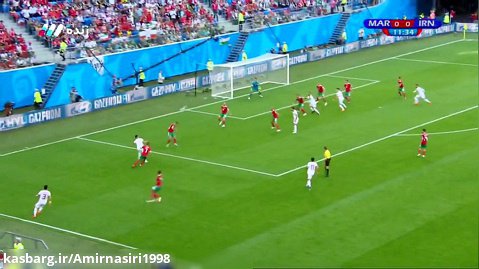 بازی ایران و مراکش در جام جهانی 2018