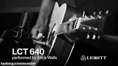 Lewitt LCT 640 Condenser Microphone تست گیتار آکوستیک با میکروفون استودیویی لویت