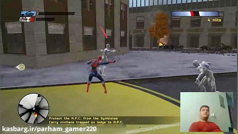 گیم پلی بازی اسپایدرمن Spider Man Web of Shadows قسمت سی و یک (گیم پلی خودم)